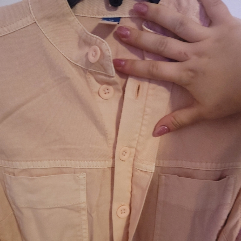 NWT Baby Pink Old Navy Utility Jumpsuit - Picture 6 of 10